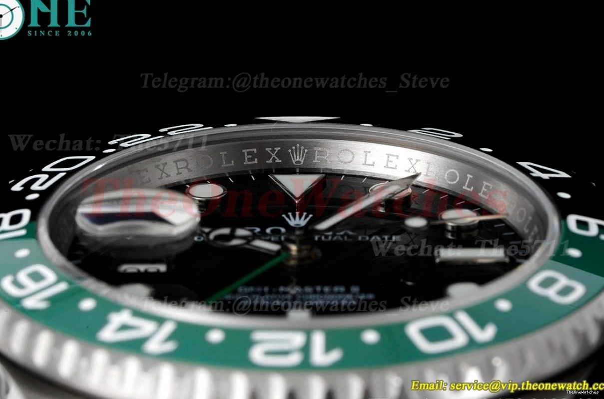 40mm Black VR3186 GMT GMF II Master 126720 Sprite SS Jub Dial SS 0521